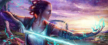 Rey (Star Wars), Star Wars , The Force Awakens, Movie character HD wallpaper