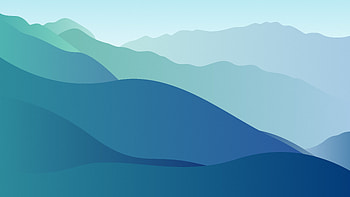 Mountains Minimal Blue Day , mountains, minimalism, minimalist, artist, artwork, digital-art, deviantart HD wallpaper