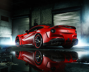 Rear, Ferrari 458 Italia, 2009, auto HD wallpaper