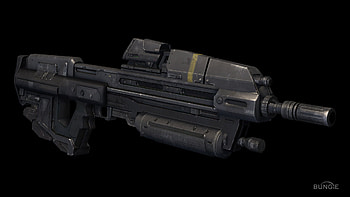 Assault Rifle, halo reach, halo HD wallpaper