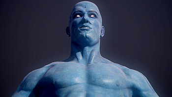 Alejandro Angelone, Luis Cardenas, Dr. Manhattan, Artistic interpretation HD wallpaper