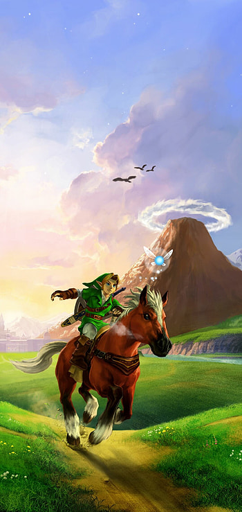 Legend of Zelda, Ocarina of Time, Magical melodies, Heroic quest HD phone wallpaper