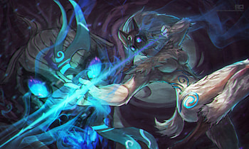 League Of Legends, Kindred / and Mobile Backgrounds HD wallpaper