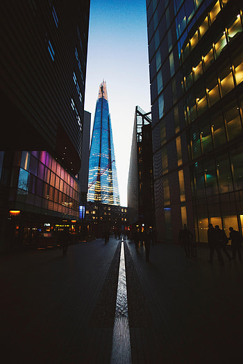 Cities, Architecture, Night City, Street, Modern, Up To Date HD phone wallpaper