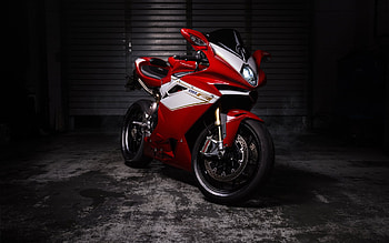 MV Agusta F4 RR Corsacorta, exterior, front view, new red F4 RR Corsacorta, sportbikes, MV Agusta, new bikes HD wallpaper