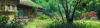 Studio Ghibli, High-res dual screen, , Panoramic beauty HD wallpaper