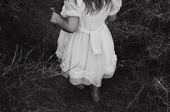 Miscellanea, Miscellaneous, Bw, Chb, Child, Dress HD wallpaper