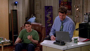 Chandler, Friends, TV Shows, Apple Macintosh powerbook laptop HD wallpaper