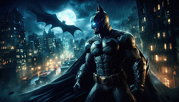 The Path Of A Batman, batman, the-batman, superheroes, artwork, digital-art, ai, deviantart HD wallpaper