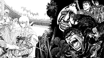 Griffith (Berserk), Beherit (Berserk), Femto (Berserk), Berserk, Anime, Guts (Berserk), Schierke (Berserk) HD wallpaper