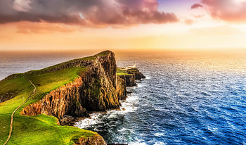 Scotland, Sea, The Hebrides, , Cape, Sunshine HD wallpaper