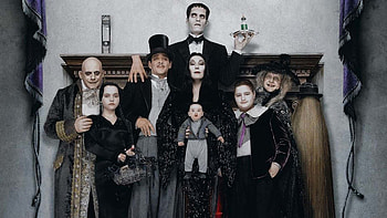 The Addams Family, , Haunting backgrounds, Iconic characters HD wallpaper