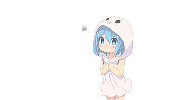 Cute Anime Little Girl, anime, cute HD wallpaper