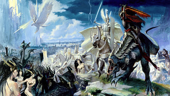 Warlords, heroes, knight, mage HD wallpaper