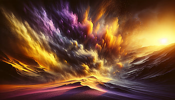 Majestic Sandstorm, sandstorm, Abstract, cloud, landscape HD wallpaper