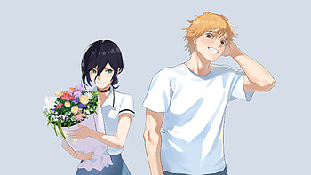 Reze & Denji, Denji (Chainsaw Man), Reze (Chainsaw Man), Anime, Chainsaw Man HD wallpaper