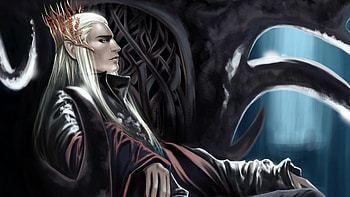 Silvan Elves, Mirkwood , Ryan Cunningham's collection, Stunning artwork HD wallpaper