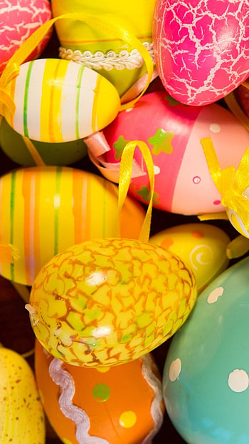 Easter, Colorful Eggs HD phone wallpaper