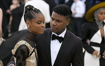 John Boyega, Letitia Wright, Sci-fi love story, Star HD wallpaper
