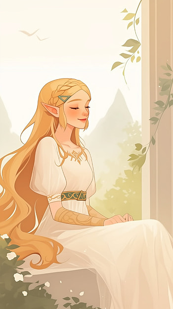 Princess Zelda Serenity - Elegant Legend of Zelda , video game, The Legend of Zelda, Princess Zelda HD phone wallpaper