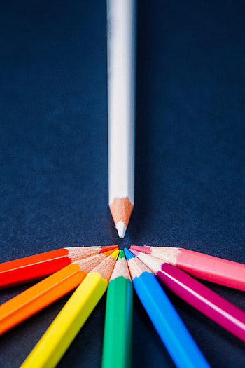 Miscellanea, Miscellaneous, Close-Up, Colored Pencils, Acute, Sharp, Colour Pencils, Imprisoned, Cloistered HD phone wallpaper