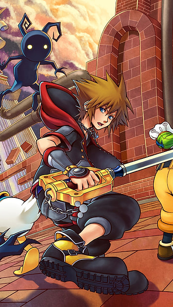 Kingdom Hearts III, Video game adventure, Exciting gameplay, Epic battles HD phone wallpaper