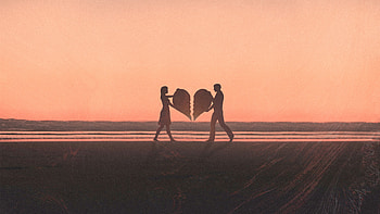 Broken Love , love, couple, behance HD wallpaper
