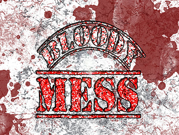 BLOODY MESS, spot, mess, wall, blood, bloody HD wallpaper