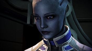 Liara T'Soni, Asari remastered mod, Mass Effect 3, Enhanced graphics HD wallpaper