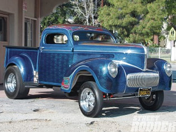 Strip Tripper, blue, ford, classic, gasser HD wallpaper