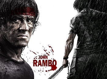 Sylvester Stallone, Movie actor, John Rambo HD wallpaper