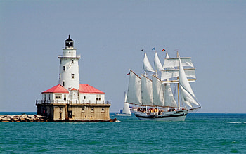 Lighthouses, Ocean, Jetty HD wallpaper