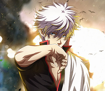 Gintama , Vibrant illustration, Detailed artwork, Visual masterpiece HD wallpaper