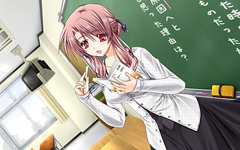 Hot Teacher, hot, girls, anime, love HD wallpaper