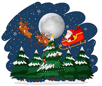 Santa Claus, winter, claus, Santa, christmas HD wallpaper