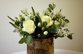 Flowers, Roses, Typography, Registration, Greens, Bouquet, Composition, Kachim HD wallpaper