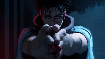 Maki Zenin Jujutsu Kaisen , maki-zenin, jujutsu-kaisen, anime, artist, artwork, art, digital-art, black, dark HD wallpaper