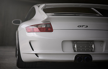 Porsche, Cars, Car, Machine, Back View, Rear View, Porsche Gt3 HD wallpaper