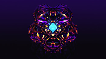 Abstract diamond art, Unique , Stylish design, Creative ry HD wallpaper