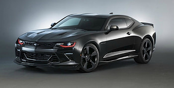 2016 Chevrolet Camaro Black Concept, Bowtie, Black, 2016, GM HD wallpaper