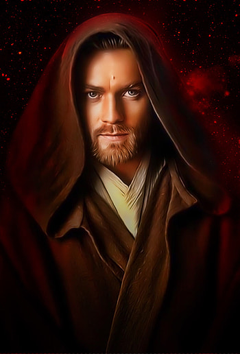 Obi-Wan Kenobi cosplay, Ewan McGregor portrayal, Star Wars fan art, Jedi knight HD phone wallpaper