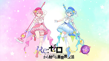 Anime - Re:Zero, Re:Zero - Starting Life in Another World, Anime, Rem (Re:ZERO), Ram (Re:ZERO), anime girl HD wallpaper