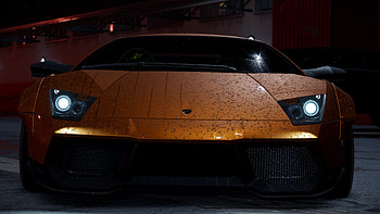 Need for speed, video game, Lamborghini, front HD wallpaper