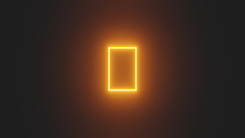 Gold lights, Minimalistic glow, Glowing window, Artistic HD wallpaper