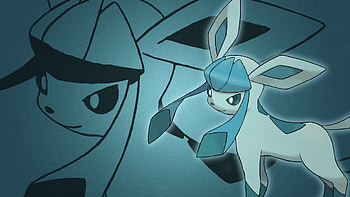 Glaceon, , Pokmon backgrounds, Charming ice features HD wallpaper