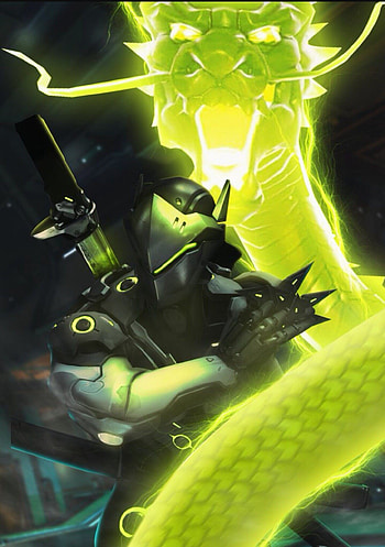 Genji Overwatch , Chibi Genji, Adorable and fierce, Cute and deadly HD phone wallpaper