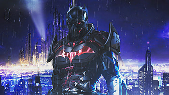 Cyber Batman Beyond , batman, superheroes, artwork, artist, artstation HD wallpaper