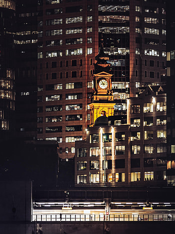 Cities, Night, Architecture, Sydney, City, Building, Australia HD phone wallpaper