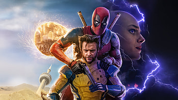 Heroic Pose Of Deadpool And Wolverine, deadpool-and-wolverine, deadpool-3, wolverine, deadpool, superheroes, artwork, digital-art HD wallpaper