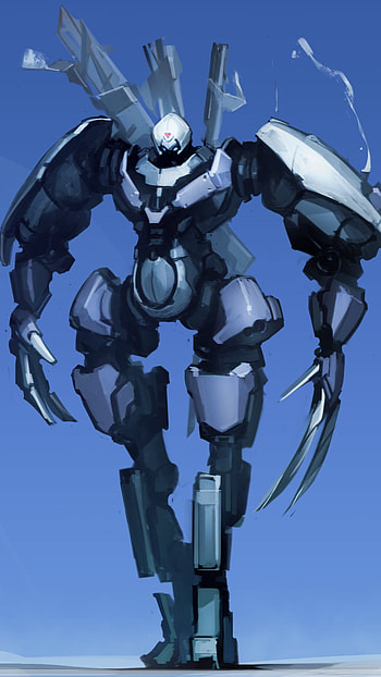 Skybound Sentinel — Sci‑Fi Robot , Sci Fi, robot HD phone wallpaper